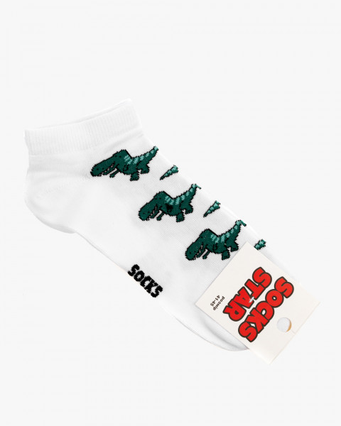 Шкарпетки "Dino" короткі, бiлi